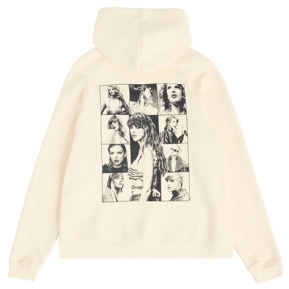 TAYLOR SWIFT | THE ERAS TOUR III BEIGE HOODIE - L - Picture 2 of 5